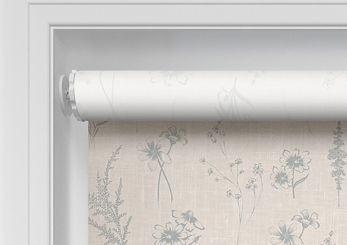Botanical Sketchbook, Touch of Grey - Twist&Fit Roller Blind - Image 10